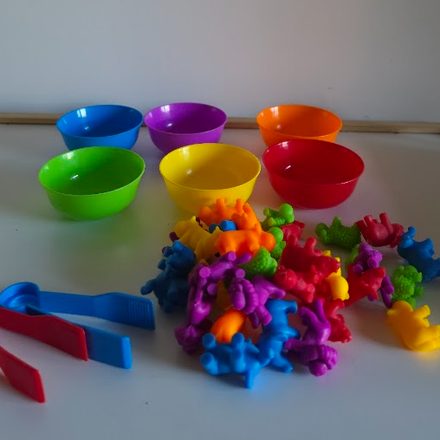 Selector de colores con animalitos